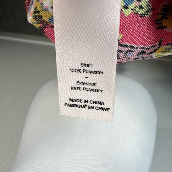 Cinq a Sept Womens Sofie Paisley Print Ruffle Hem Tank Top Size Small - Picture 8 of 10